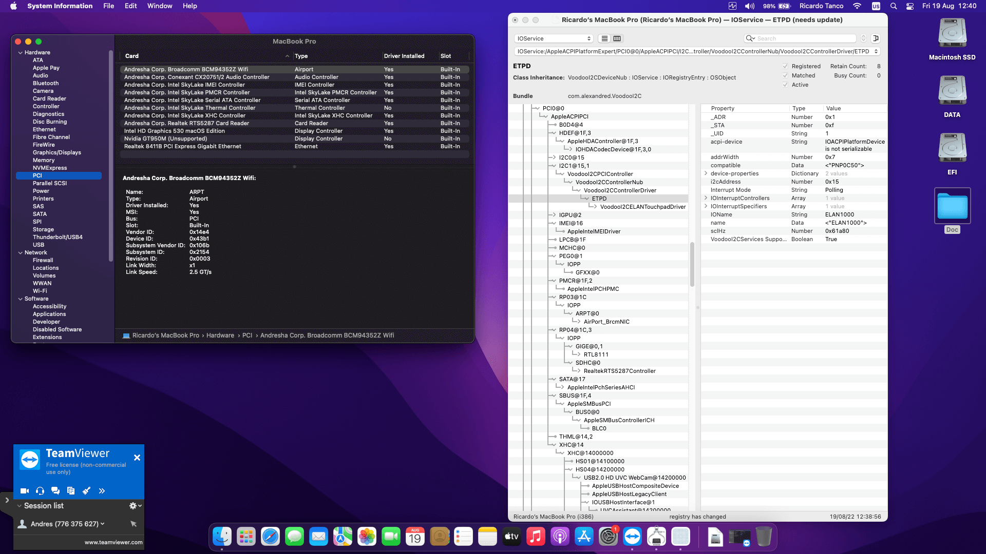 Asus ROG GL552VX CN228T [SkyLake   Intel HD 530 + I2C]   OpenCore 9